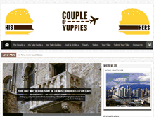 Tablet Screenshot of coupleofyuppies.com